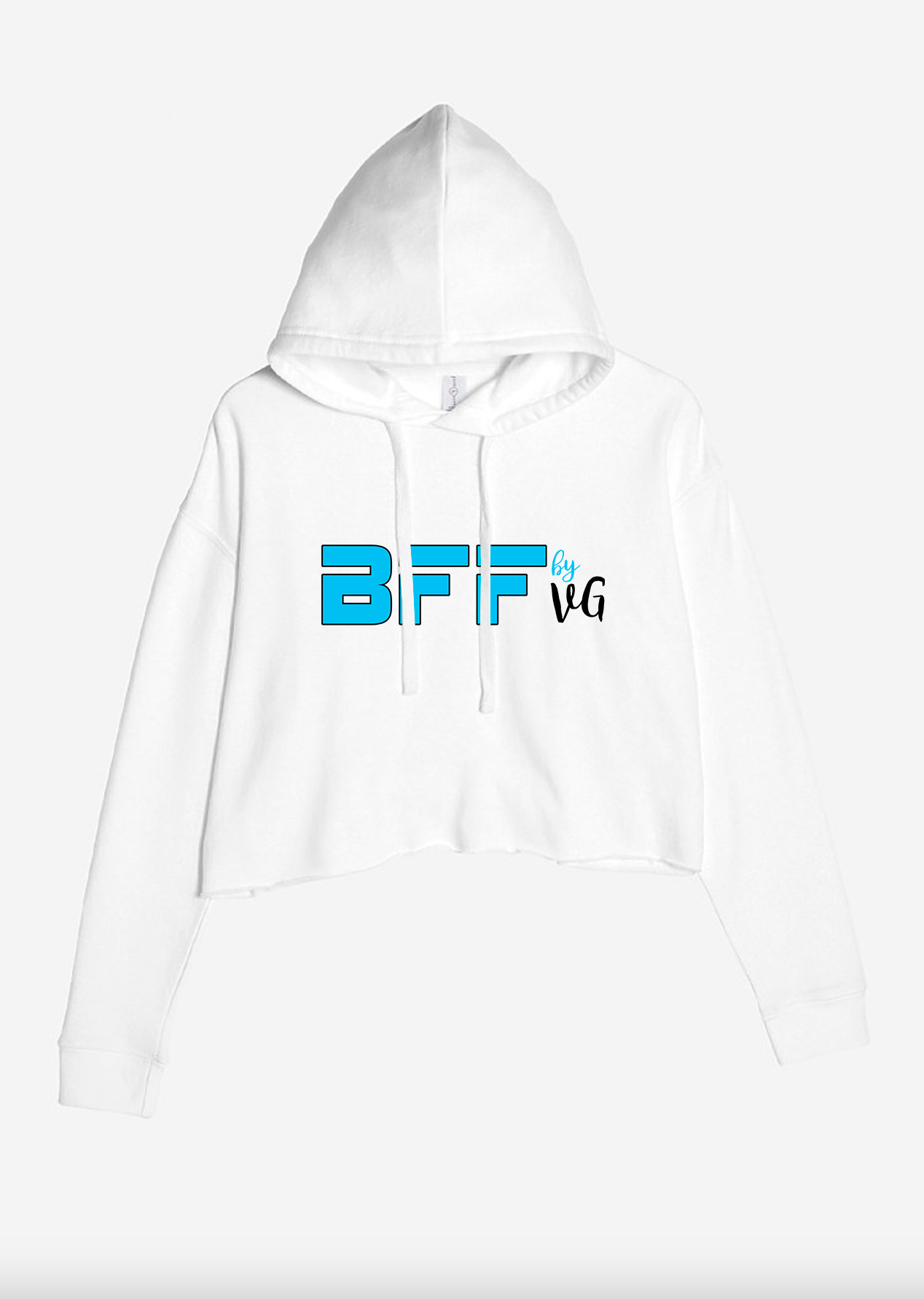 BFFbyVg CROP TOP HOODIE