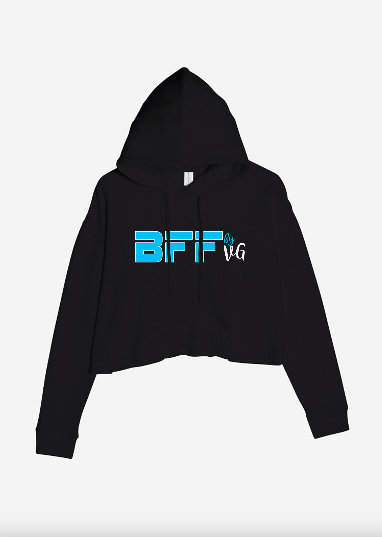 BFFbyVg CROP TOP HOODIE