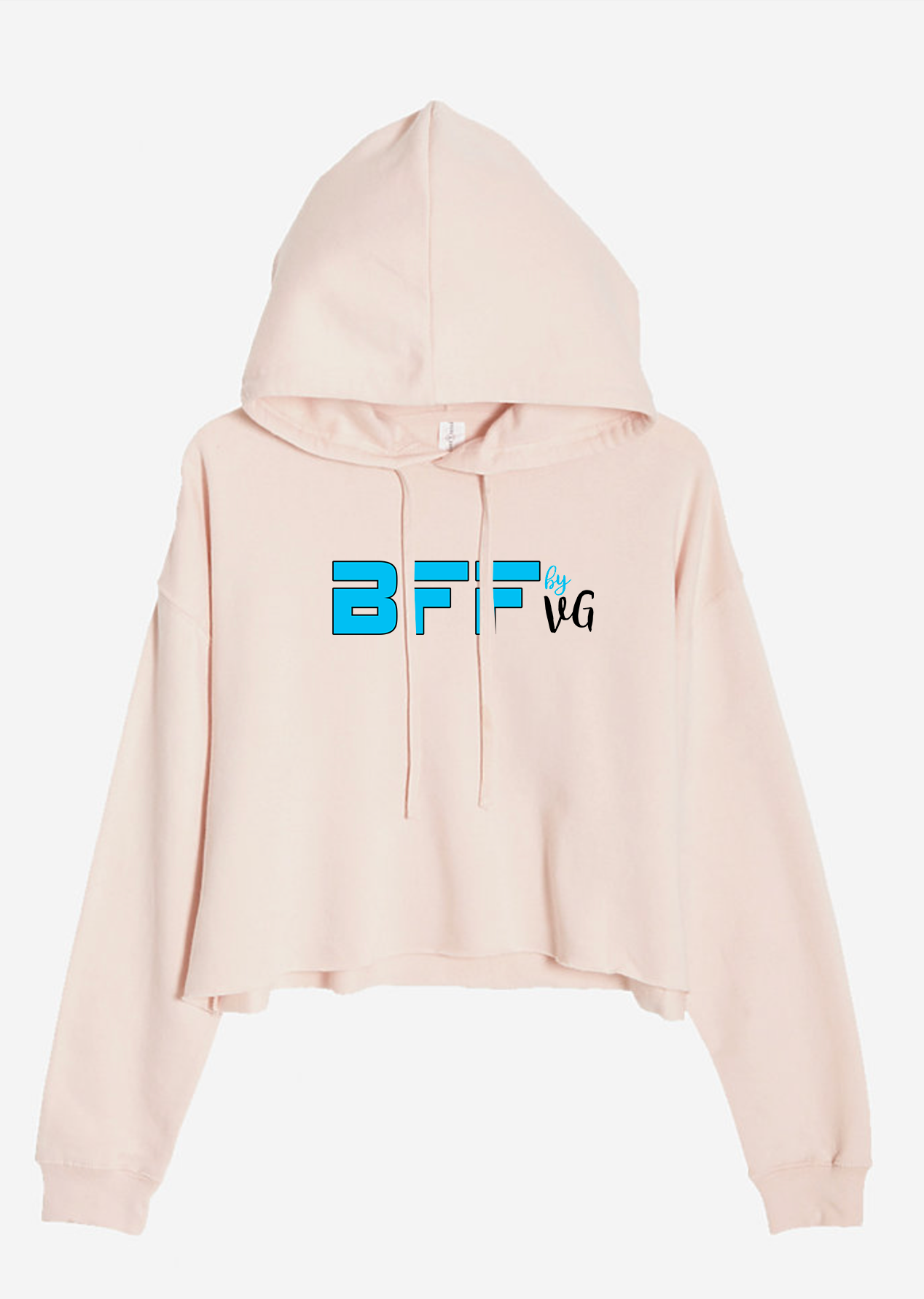 BFFbyVg CROP TOP HOODIE BFF by Vanessa Guzm n