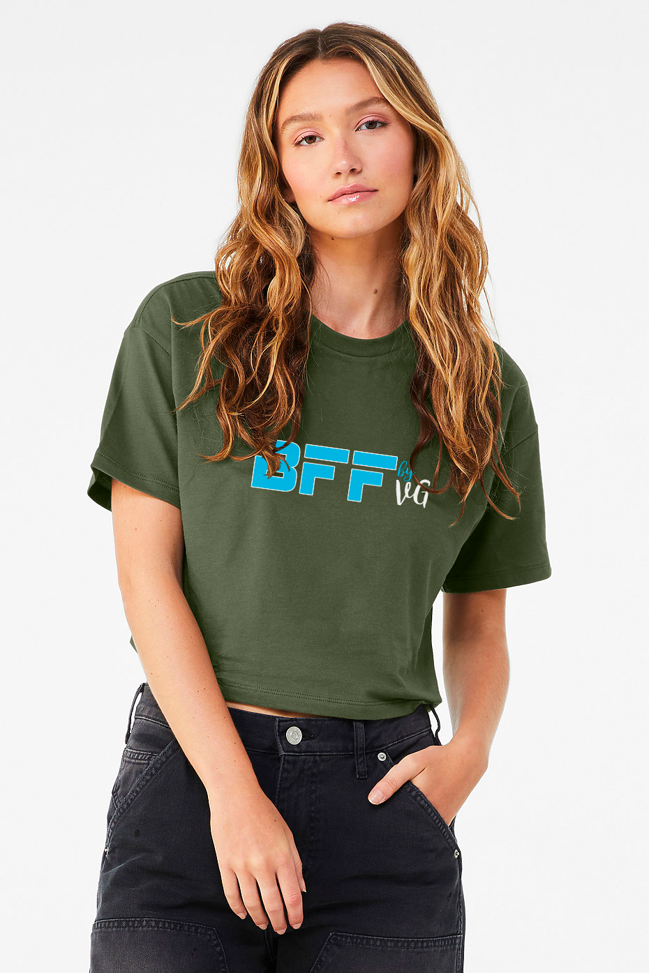 BFFbyVg CROP TOP T-SHIRT